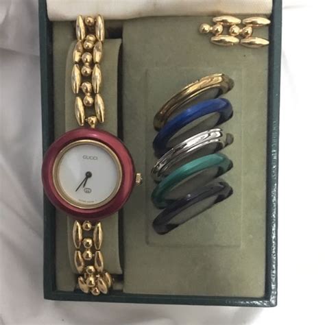 gucci watch with changeable face